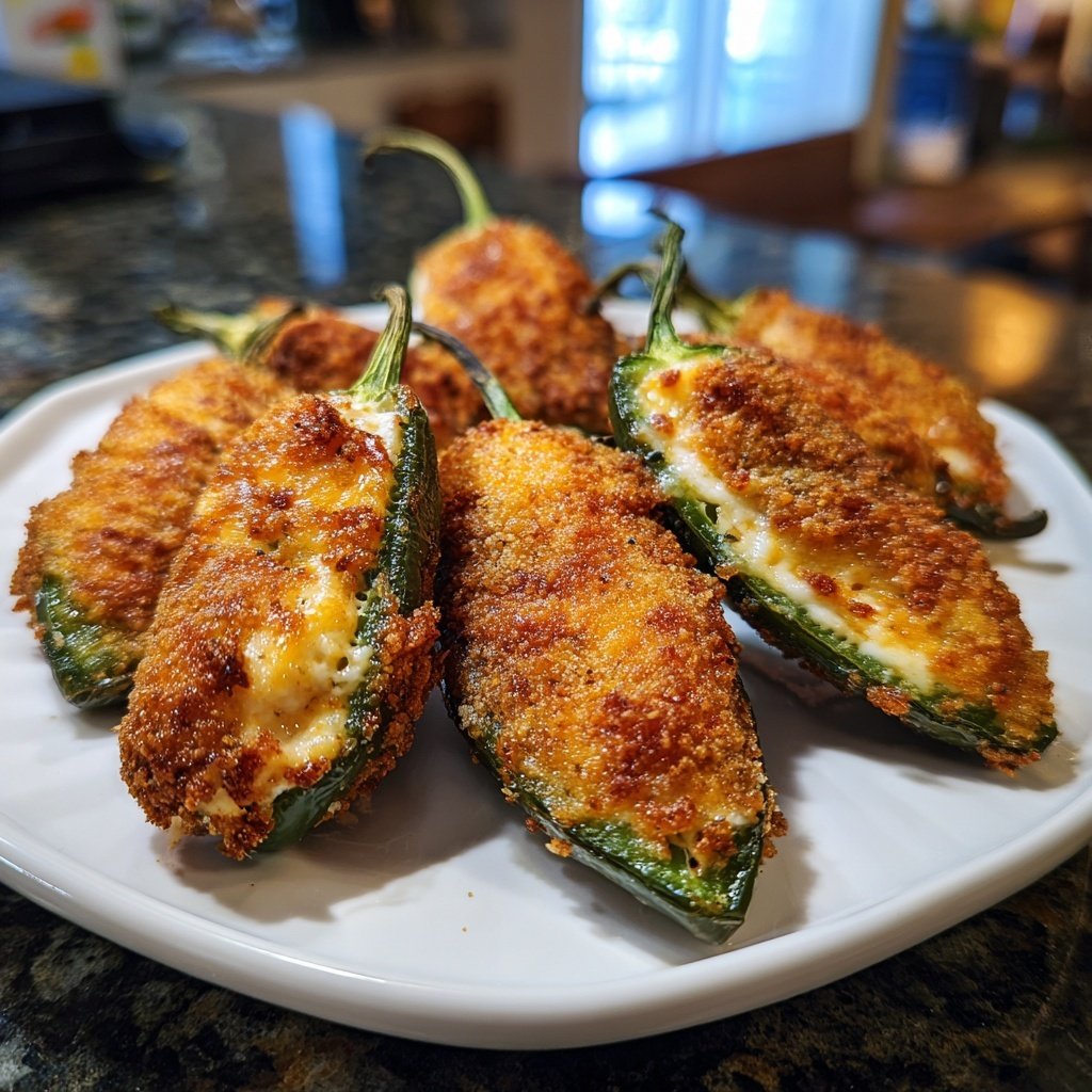 Jalapeno Poppers with Cheddar