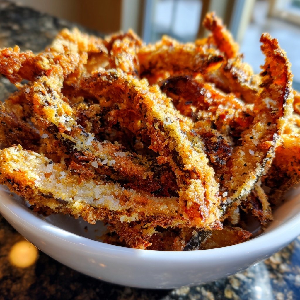 Crispy Eggplant Veggie Fries