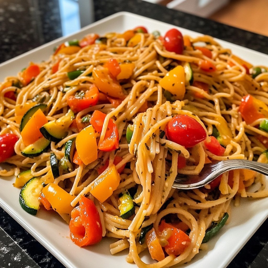 Simple Veggie Pasta Primavera Recipe
