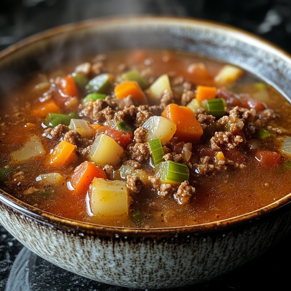 Ground Beef Soup