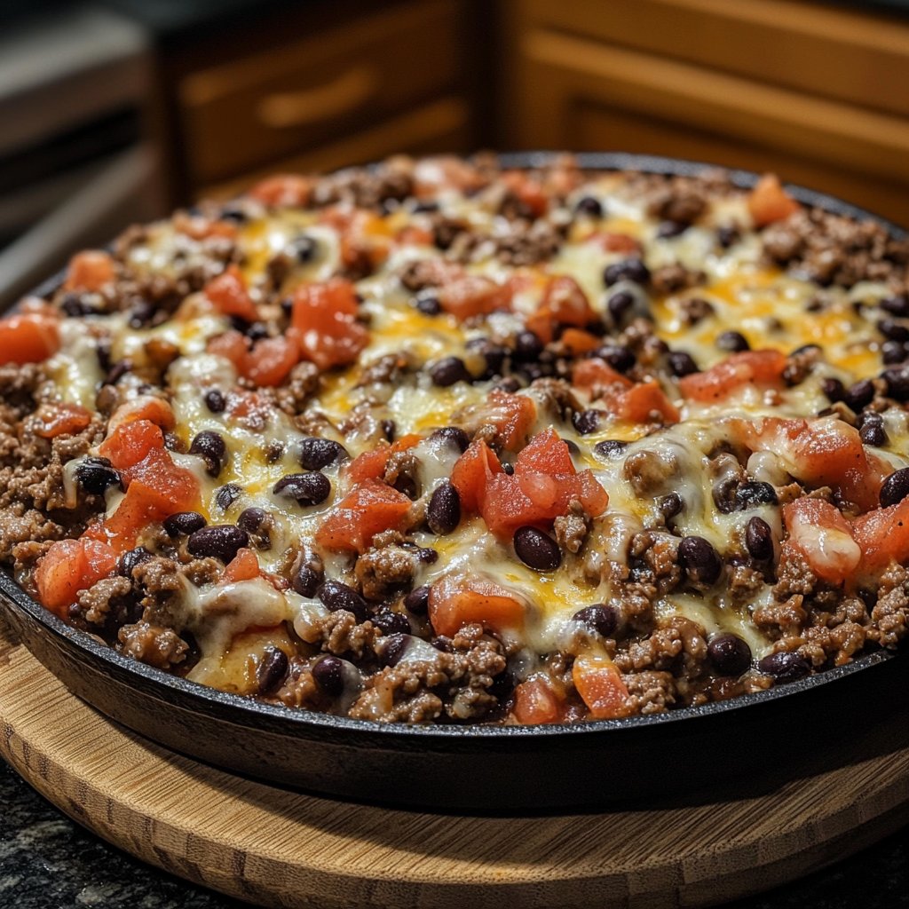 Ground Beef Skillet Mexican Style