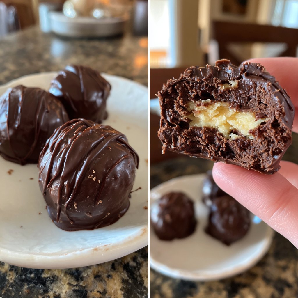 Chocolate Cheesecake Truffles