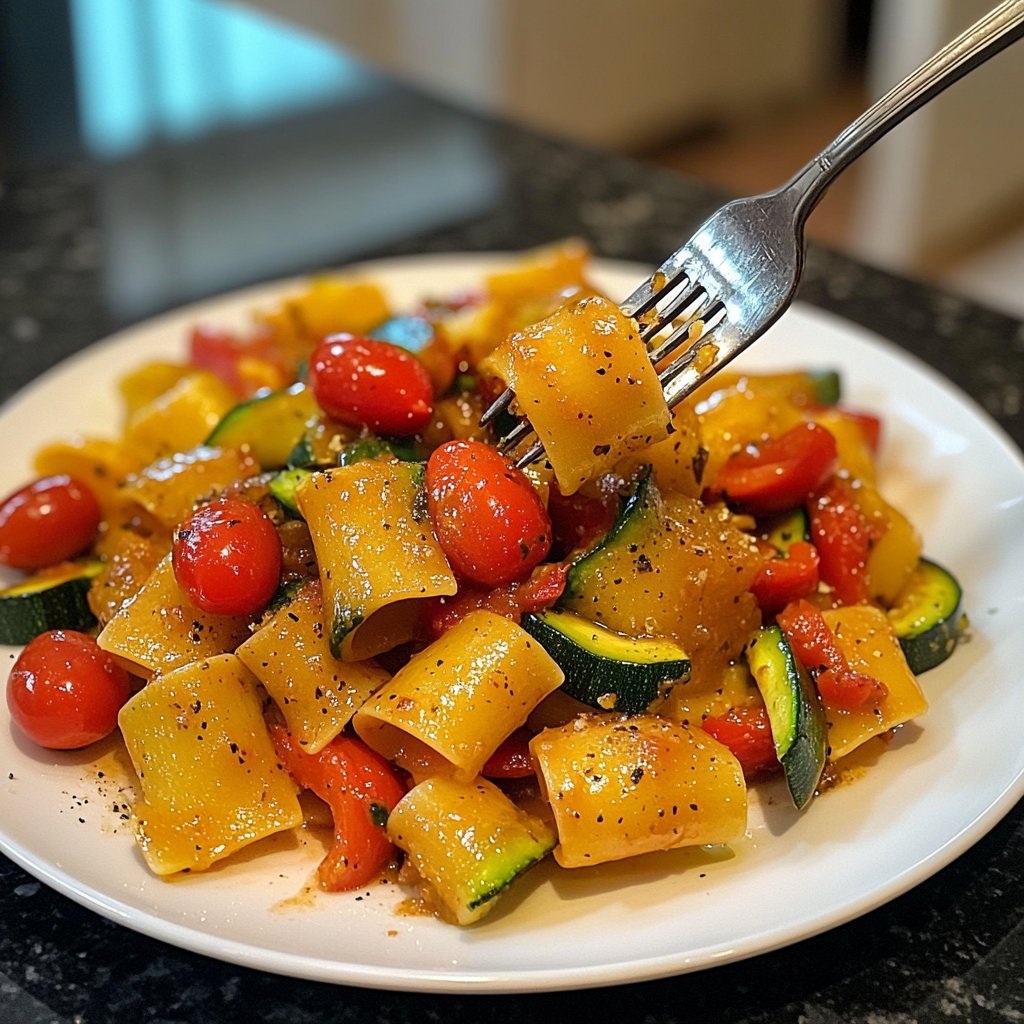 Simple Veggie Pasta Primavera Recipe