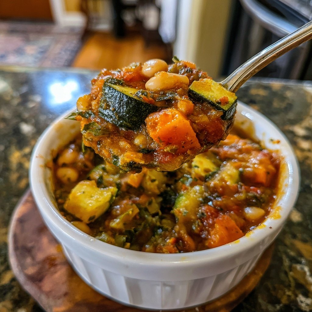 Healthy Crockpot Italian Vegetable Stew