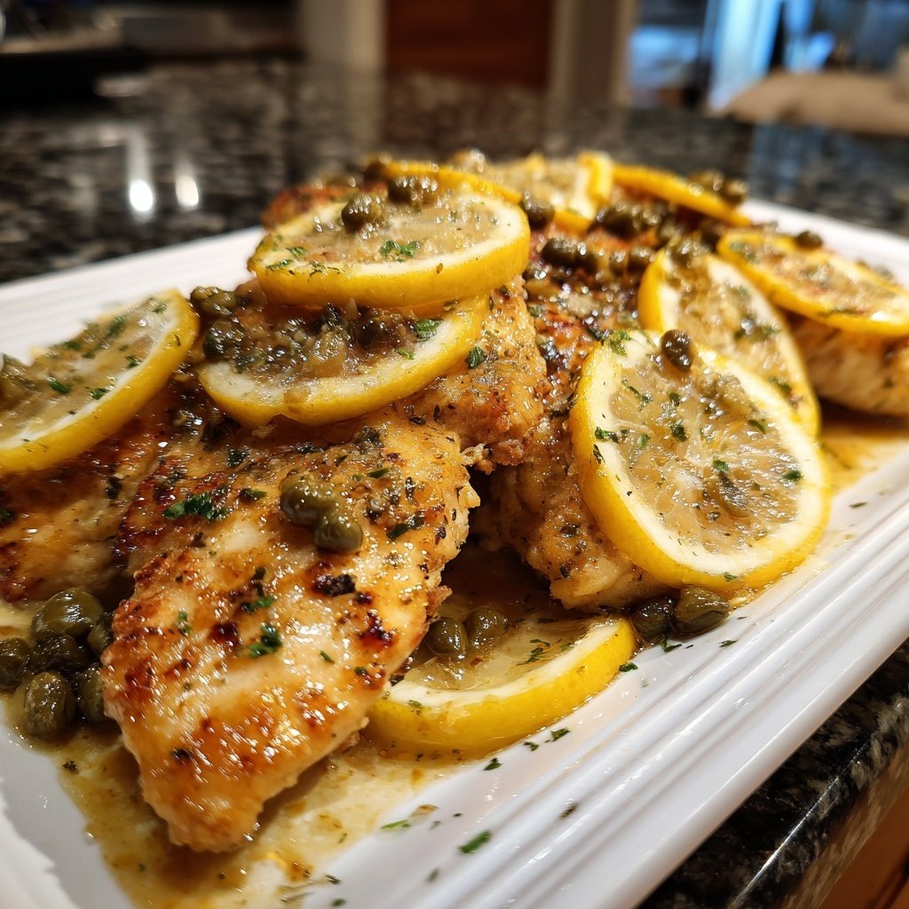 Chicken Piccata with Lemon Capers