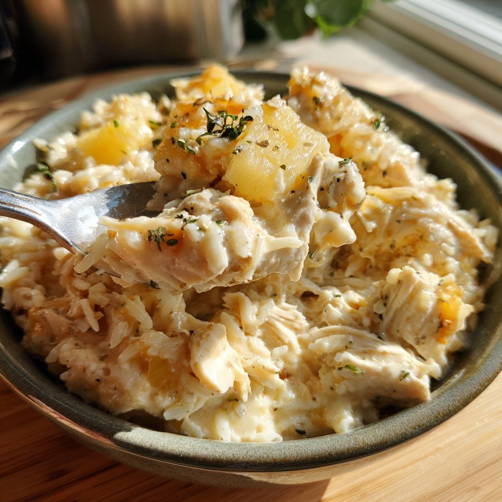 Creamy One Pot Pineapple Chicken And Rice