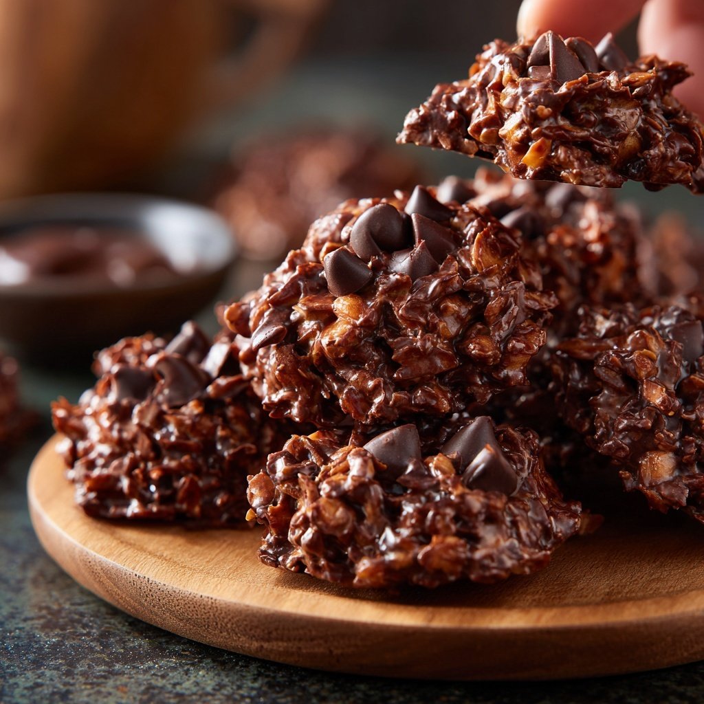 Chocolate Coconut Peanut Clusters