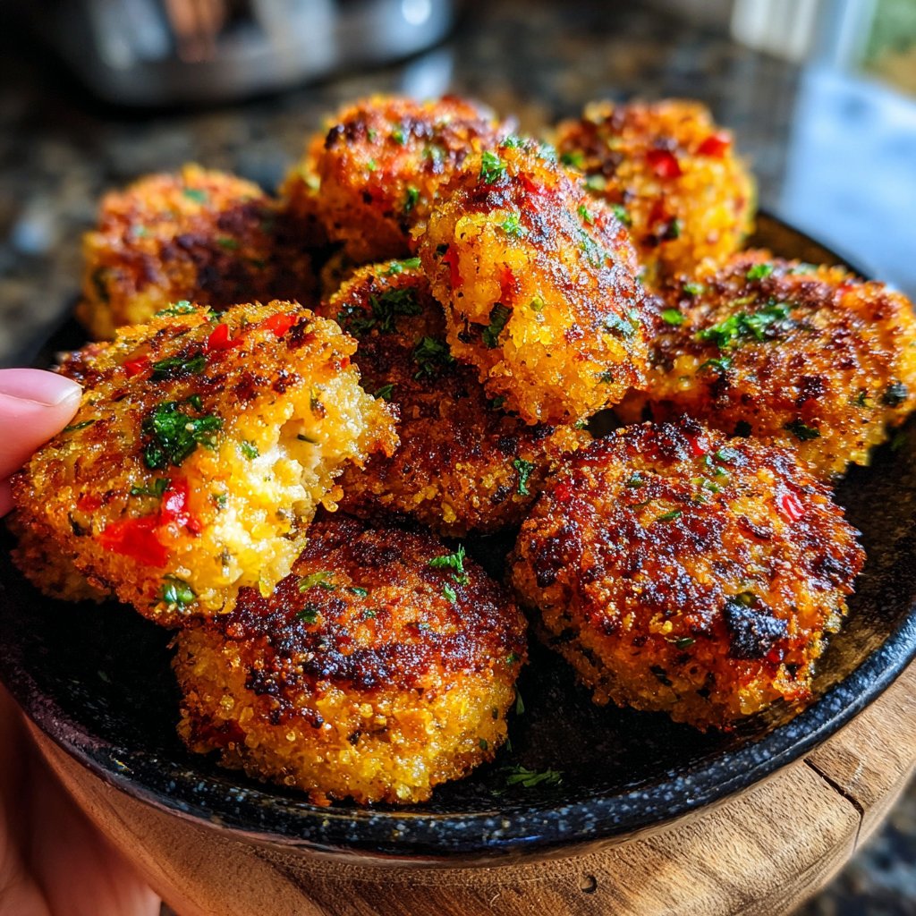 Crispy Tofu Veggie Nuggets